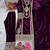 Purple color velevt fabric designer embroidery work suit