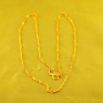 Mirco Platted Chain Size-17"Inch  2