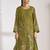Stylee lifestyle olive lawn cotton digital printed dress material