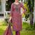Stylee lifestyle maroon pashmina digital printed dress material