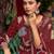 Stylee lifestyle maroon pashmina digital printed dress material