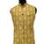 Mustard rajputana sunburst nehru jacket/waistcoat/bandhgala
