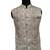 Multicolor geometric heritage nehru jacket/waistcoat/bandhgala
