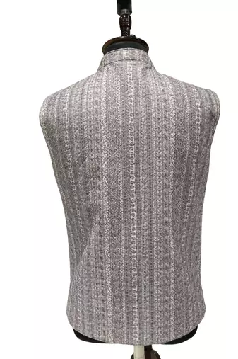 Violet vintage violet ensemble nehru jacket/waistcoat/bandhgala