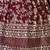 MAROON DOLA SILK SEQUINS ZARI EMBROIDERED LEHENGA CHOLI