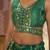 GREEN DOLA SILK SEQUINS ZARI EMBROIDERED LEHENGA CHOLI