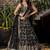BLACK DOLA SILK SEQUINS ZARI EMBROIDERED LEHENGA CHOLI