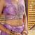 LAVENDER DOLA SILK SEQUINS ZARI EMBROIDERED LEHENGA CHOLI