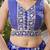 ROYAL BLUE DOLA SILK SEQUINS ZARI EMBROIDERED LEHENGA CHOLI