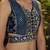 DOVE BLUE DOLA SILK SEQUINS ZARI EMBROIDERED LEHENGA CHOLI