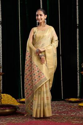Spun Cotton Saree with Rich Jari Border | Graceful Daily Wear Saree 5