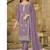 new purple georgette pakistani straight suit for women