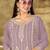 new lilac georgette pakistani straight suit for women