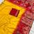 Yellow Color 2D Shade Dola Silk Saree