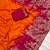 Orange Color 2D Shade Dola Silk Saree