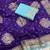 Purple Color Designer Soft Dola Silk Saree