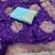 Purple Color Designer Soft Dola Silk Saree