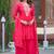 Women Soft Mull Chanderi Silk And Thread Works Kurta With Trousers & Dupatta