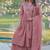 Women Soft Mull Chanderi Silk And Full Hand  Works Kurta With Trousers & Dupatta