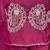D magenta crape readymade salwar suit with embroidery work