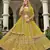 Lemon Yellow Heavy can-can flair & diamond work lehenga choli with dupatta