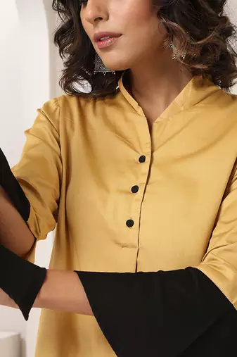 Brown plain cotton co ord set