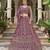 lavende heavy can-can flair & diamond work lehenga choli with dupatta