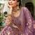 lavende heavy can-can flair & diamond work lehenga choli with dupatta