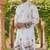 Classic white heavy rayon embroidered kurta with cotton pajama for men