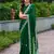 embroidery work shimmer chiffon saree with unstitched blouse