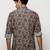 Men's long sleeves geometric multi shirt