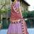 Lavender Gota Work & Codding Pure Cosmos Viscose Lehenga