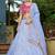 lavender Gota Work & Codding Pure Cosmos Viscose Lehenga