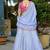 lavender Gota Work & Codding Pure Cosmos Viscose Lehenga