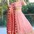 Pink Gota Work & Codding Pure Cosmos Viscose Lehenga