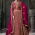 Pink Codding & Zarkan Georgette Lehenga