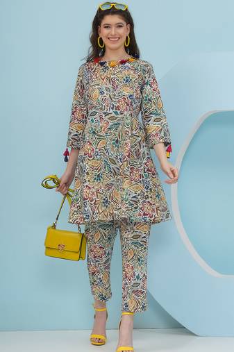 Women's  embellishment floral coord set