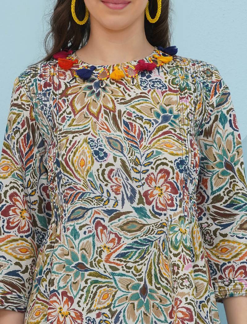 Women's  embellishment floral coord set