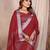 Maroon Color Zari Border Cotton Saree 