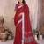 Maroon Color Zari Border Cotton Saree 
