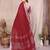 Maroon Color Zari Border Cotton Saree 