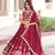 Vichitra Silk Heavy Sequins & Thread Embroidered Lehenga with Dupatta & Blouse