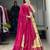 Pink Color  Marshmellow Rico  Printed With Contrast Weaving Work Lehenga With Unstitched Blouse