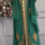 Designer Green Embellished Stitched Kaftan with Heavy Golden Handwork 