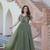 Green Premium designer readymade koti-gown collections