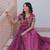 Onion pink Premium designer readymade koti-gown collections