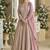 Onion pink georgette embroidered seroski zarkan anarkali suit