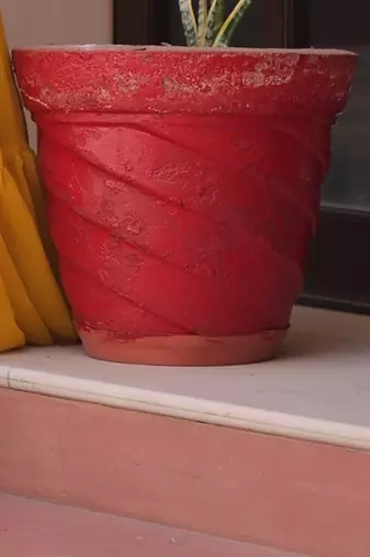 Yellow Faux Blooming Kurti With Beads Embroidery Work