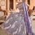 Purple Net Fabric Sequins embroidery Semi Stitched Lehenga & Unstitched Blouse With Dupatta