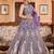 Purple Net Fabric Sequins embroidery Semi Stitched Lehenga & Unstitched Blouse With Dupatta